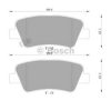 KIA 583022TA40 Brake Pad Set, disc brake